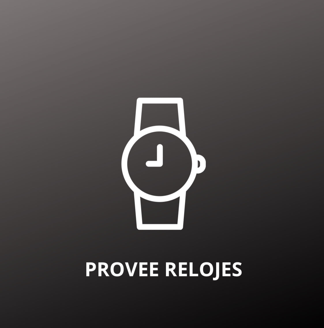 PROVEEDOR DE RELOJES