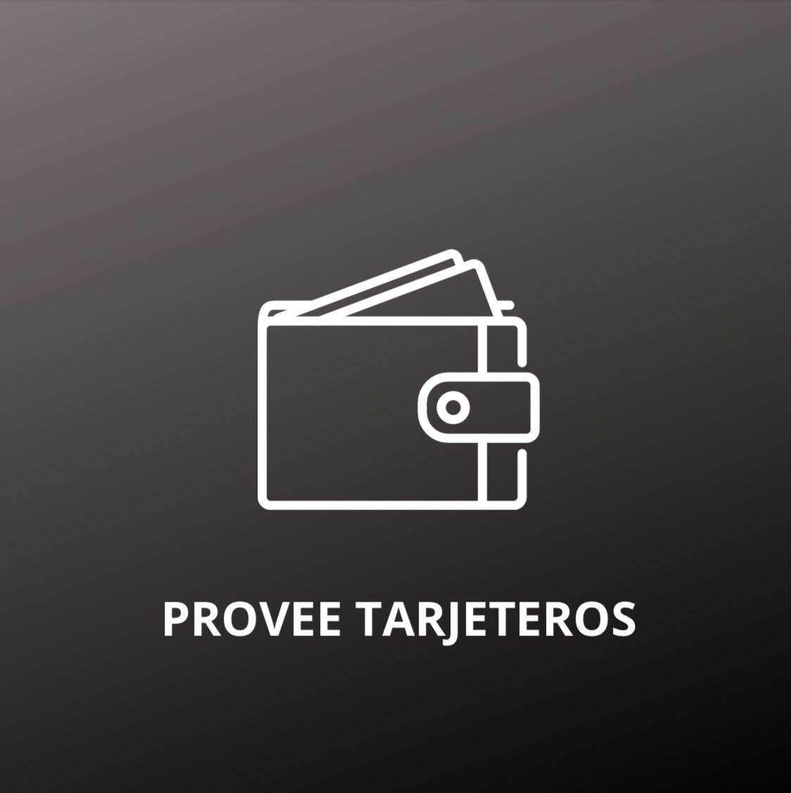 PROVEEDOR DE TARJETEROS